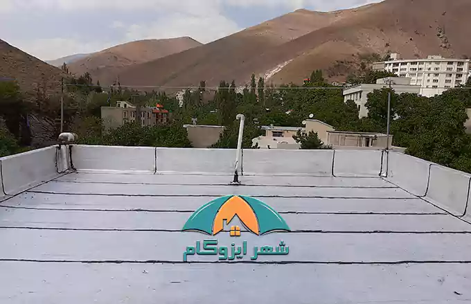 نصب ایزوگام امید گستر دلیجان بر روی پشت بام ساختمان | شهر ایزوگام